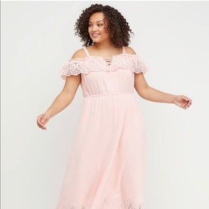 Blush pink dress